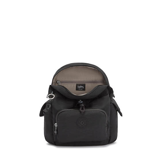 Kipling City Pack Mini Ryggsekk Svarte | NO 1730PJ